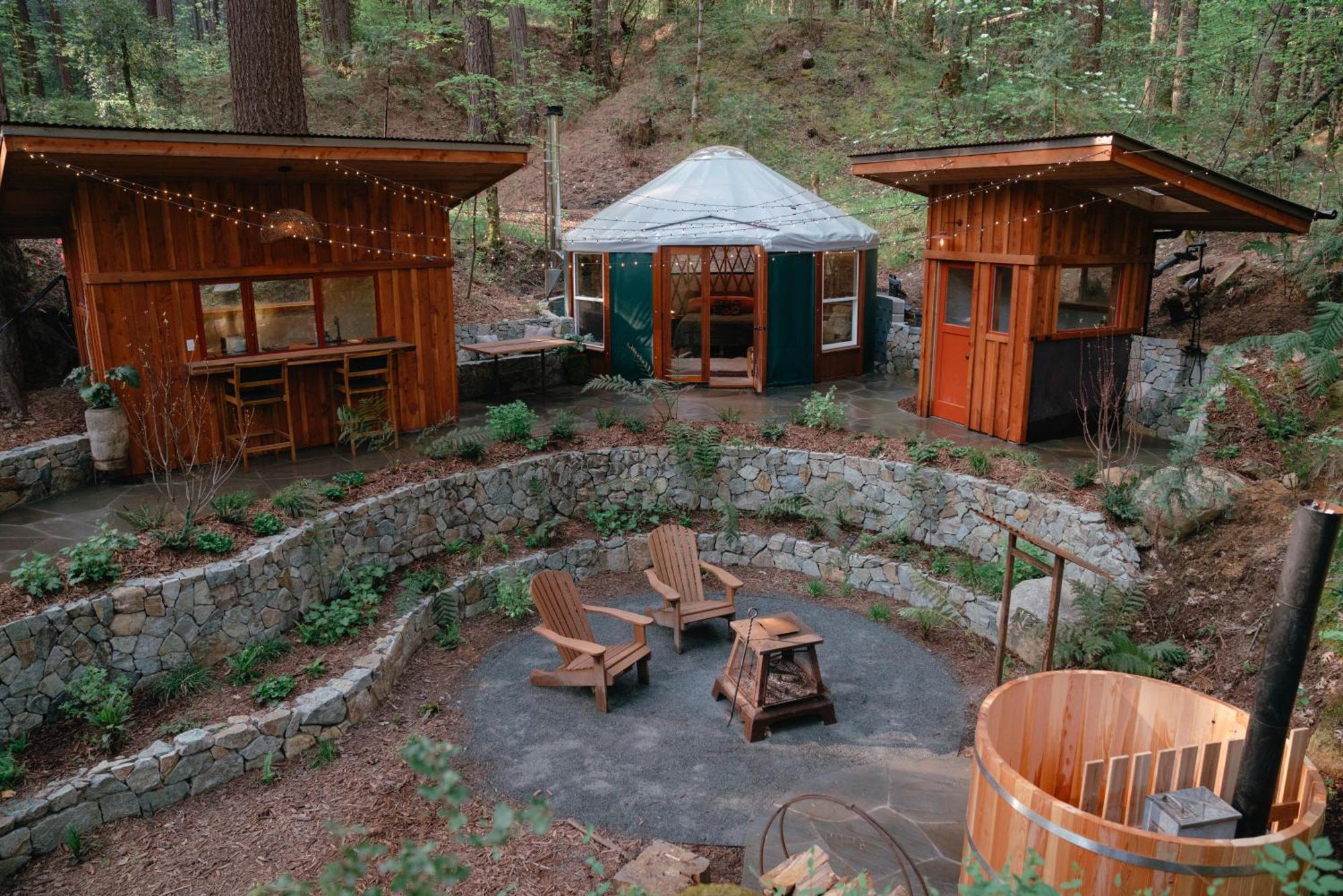 Magical Yurt In The Woods - 2 Miles From Town Hotel Nevada City Ngoại thất bức ảnh