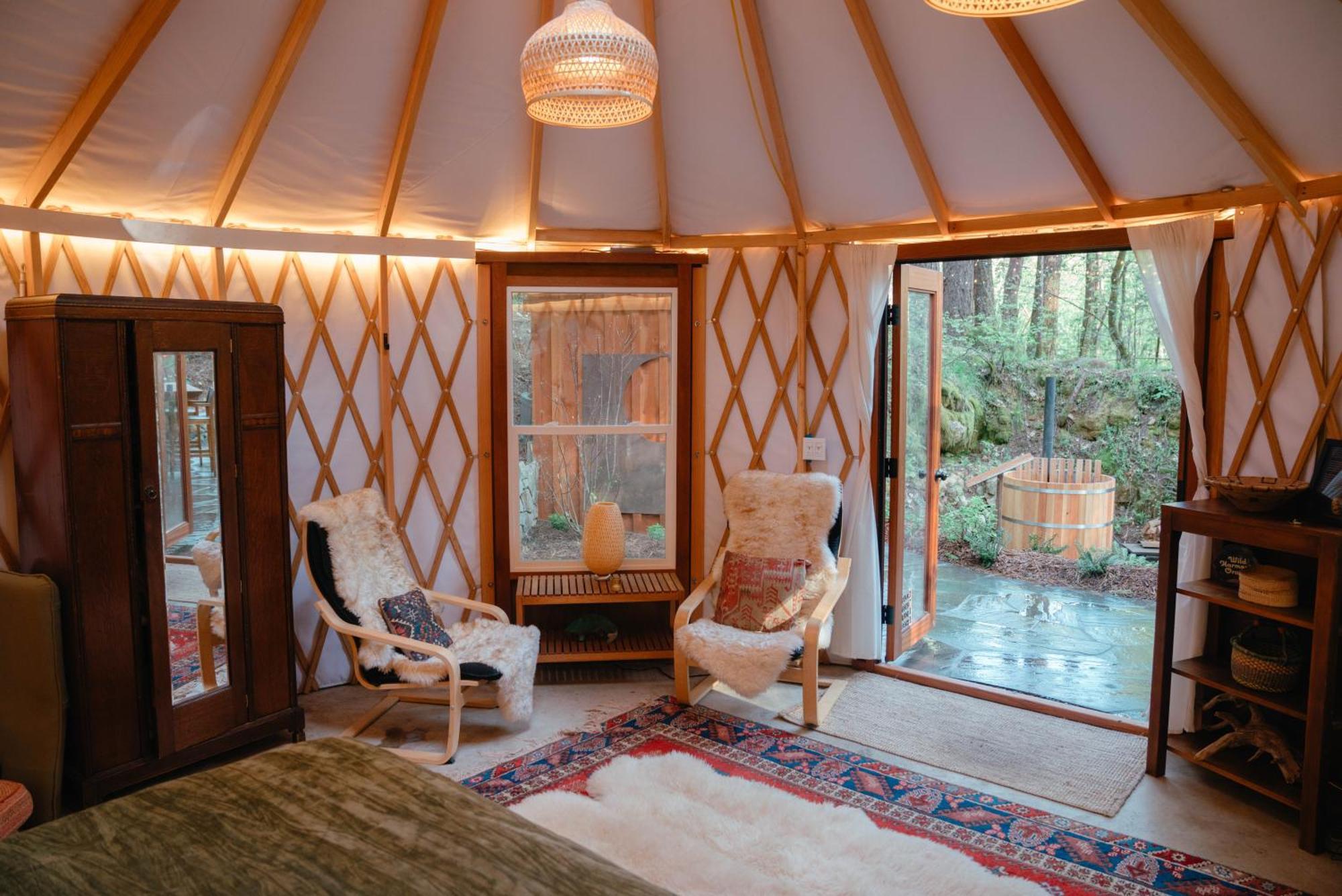 Magical Yurt In The Woods - 2 Miles From Town Hotel Nevada City Ngoại thất bức ảnh