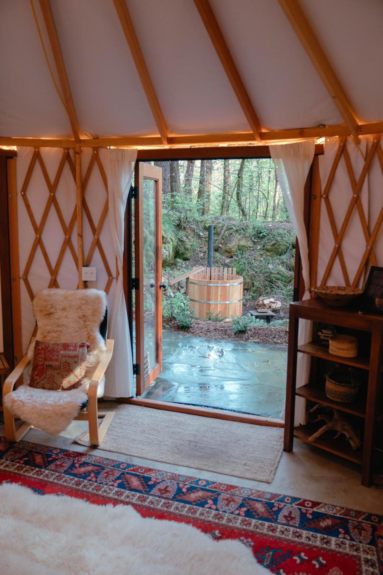 Magical Yurt In The Woods - 2 Miles From Town Hotel Nevada City Ngoại thất bức ảnh